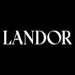 Landor Logo on black background