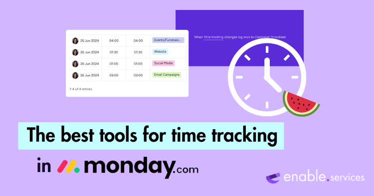 The best tools for time tracking in monday.com