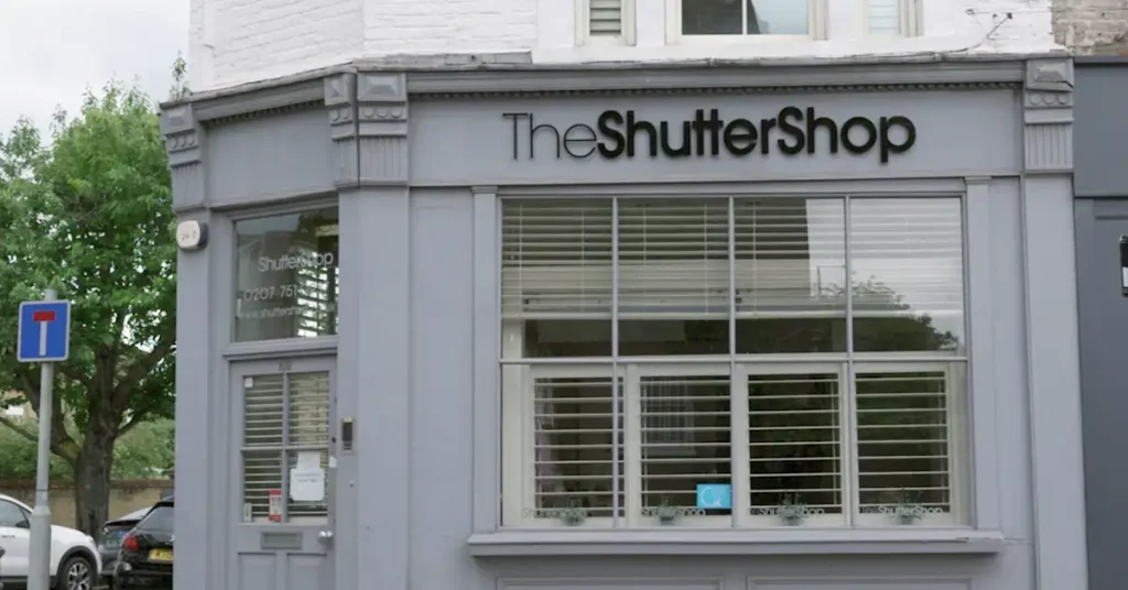 Front shot of the Shutter Shop