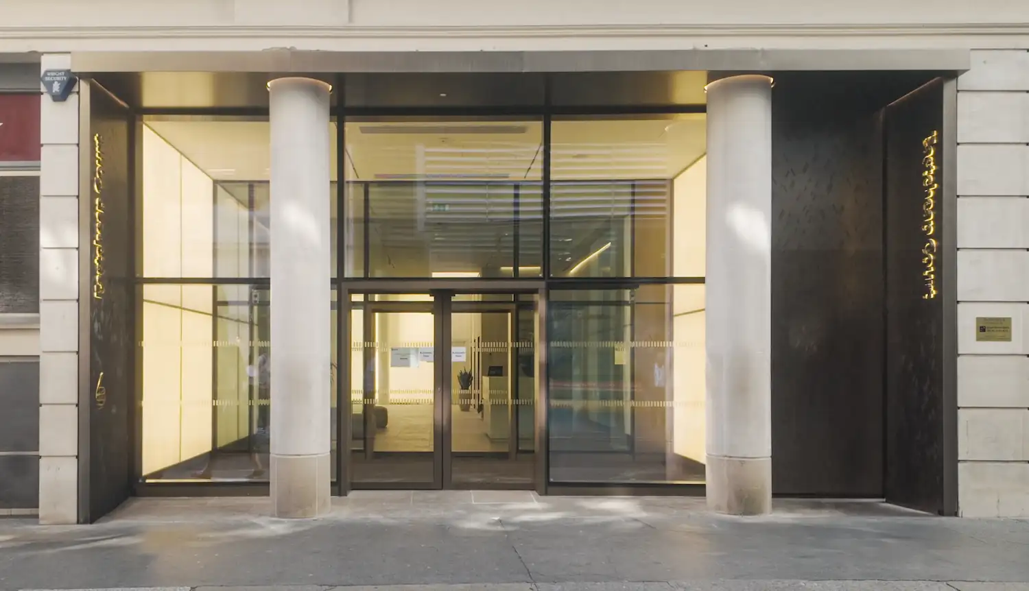 The front of the building where Caplin's London office is based.